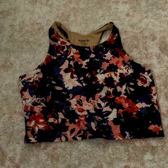 Girls 10/12 cropped athletic top - Picture 1 of 4